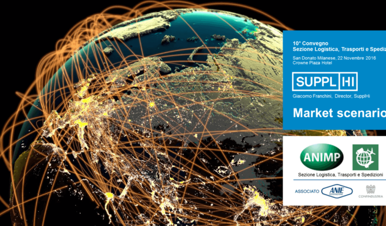 SupplHi presented the “Market Scenario” for Logistics