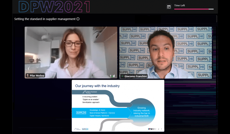 Setting the Standard in Supplier Management through industry collaboration @ DPW 2021 – Video and Speech script