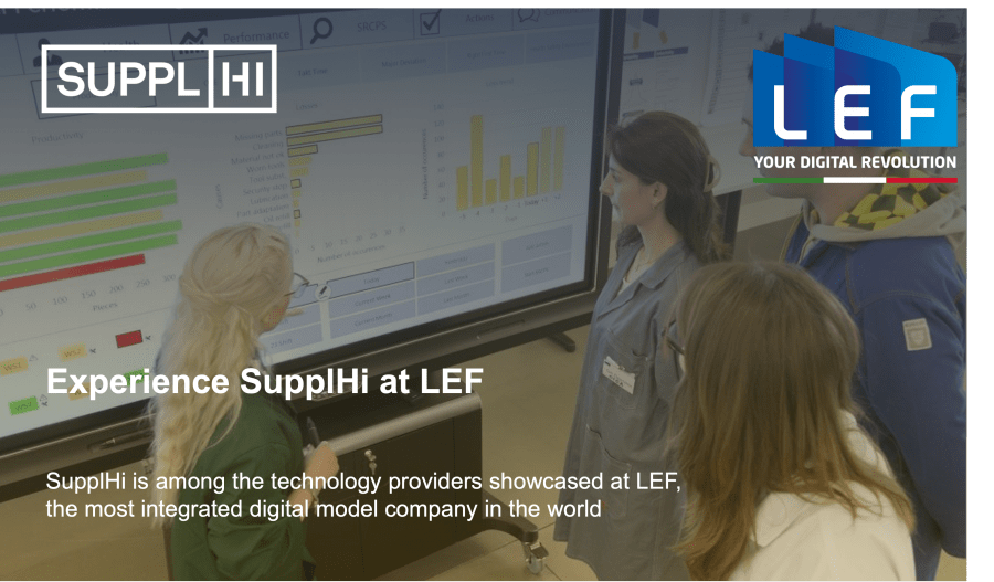 Experience SupplHi at LEF